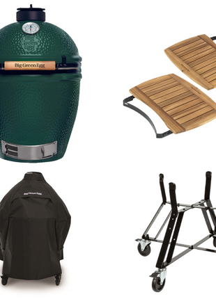Big Green Egg Large + Nest + Mates + Cover