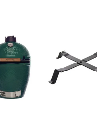Big Green Egg Large + Table Nest