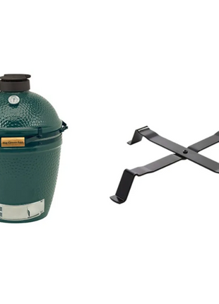 Big Green Egg Medium + Table Nest