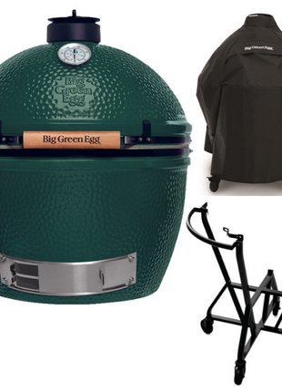 Big Green Egg XLarge + Integgrated Nest + Handler + Cover
