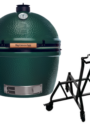 Big Green Egg XXLarge + Integgrated Nest + Handler