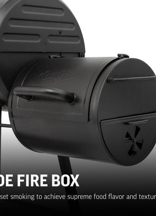 Char-Griller Smokin' Champ Off Set Smoker
