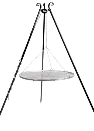 Cookking Driepoot met RVS Rooster 180 cm