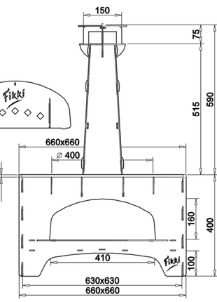 Fikki Outdoor Oven - Level