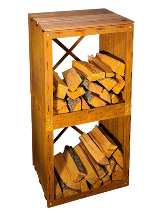 Fikki Wood Storage Butcher Block