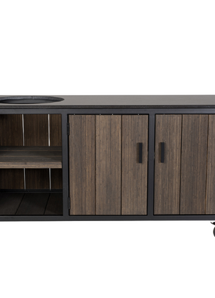 Fraaii Buitenkeuken Bamboo Graphite Inferno