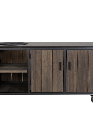 Fraaii Buitenkeuken Bamboo Graphite Inferno XL