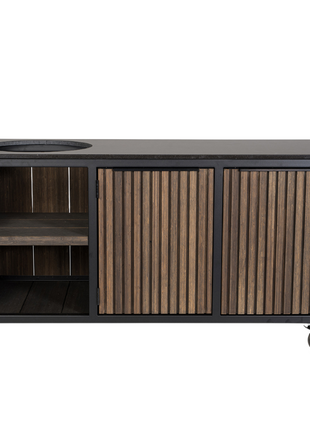 Fraaii Buitenkeuken Bamboo Graphite Rhombus Inferno XL