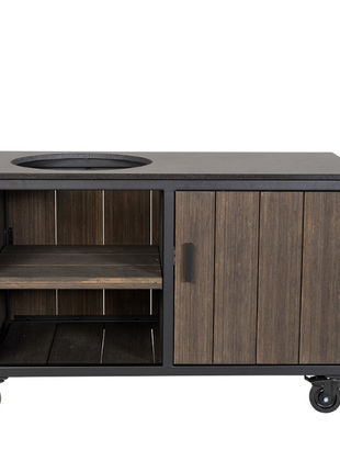 Fraaii Buitenkeuken Bamboo Graphite Storage XL
