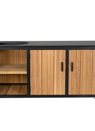 Fraaii Buitenkeuken Bamboo Natural Inferno