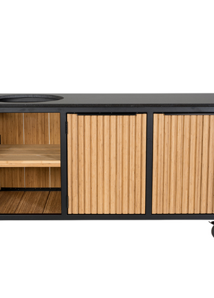 Fraaii Buitenkeuken Bamboo Natural Rhombus Inferno XL