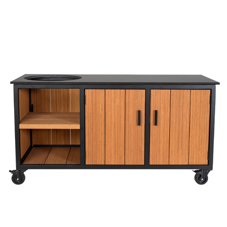 Fraaii Buitenkeuken Bamboo Teak Oil Inferno