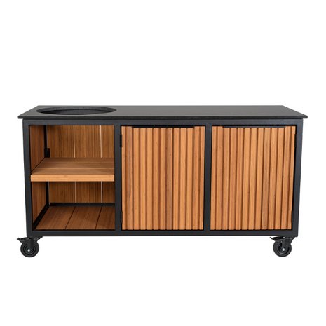 Fraaii Buitenkeuken Bamboo Teak Oil Rhombus Inferno