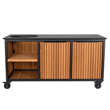 Fraaii Buitenkeuken Bamboo Teak Oil Rhombus Inferno XL