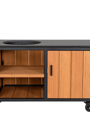 Fraaii Buitenkeuken Bamboo Teak Oil Storage XL