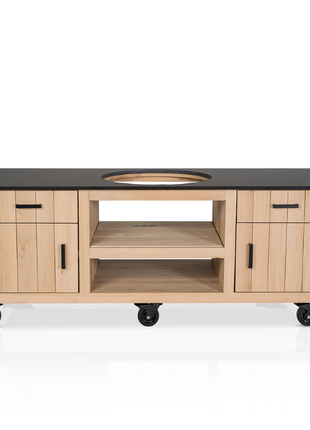 Fraaii Buitenkeuken Eiken Long II XL