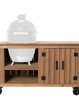 Fraaii Buitenkeuken Meranti Storage + Houten Werkblad