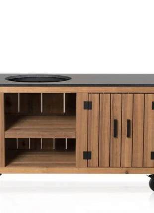 Fraaii Buitenkeuken Meranti Storage XL