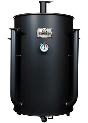 Gateway Drum Smoker - 55 Gallon Matte Black No Plate