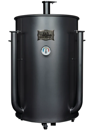 Gateway Drum Smoker - 55 Gallon Matte Charcoal No Plate