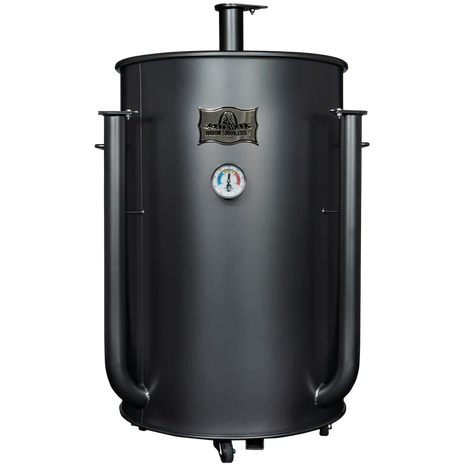 Gateway Drum Smoker - 55 Gallon Matte Charcoal No Plate