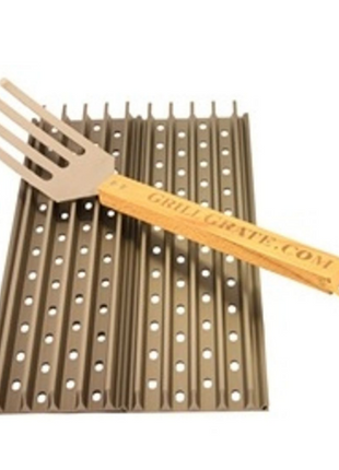 The Original Grill Grate Set tbv Green Forest Grill GF300 & GF450 2 Panelen