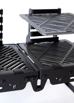 Hellrazr Bear Trap Portable Campfire Grill