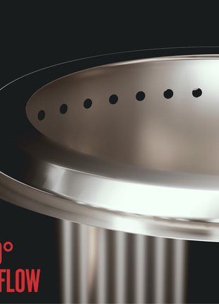 HerQs Smokeless FirePit Blaze