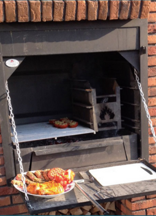 Home Fires Braai 800 Built In