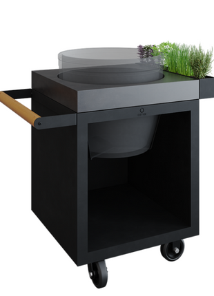 OFYR Kamado Table Black 65 PRO BGE