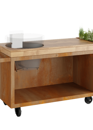 OFYR Kamado Table Corten 135 PRO KJ
