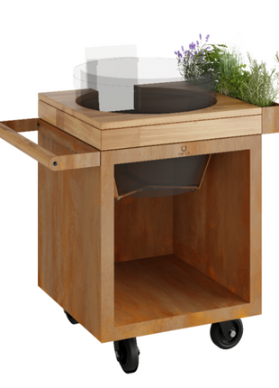 OFYR Kamado Table Corten 65 PRO KJ