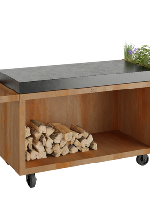 OFYR Mise en Place Table Corten 135 PRO