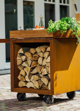 OFYR Mise en Place Table Corten 65 PRO
