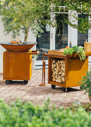 OFYR Mise en Place Table Corten 65 PRO