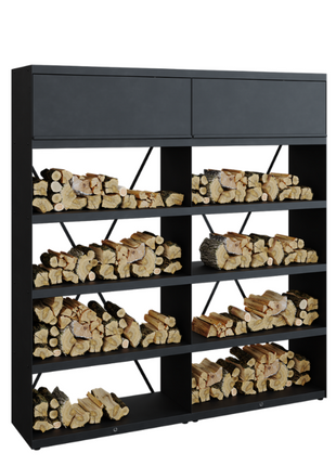 OFYR Wood Storage Black 200