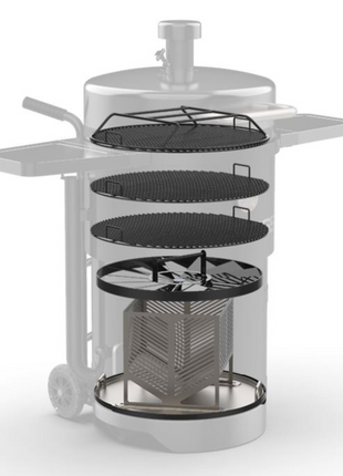 Pit Boss Champion Barrel Charcoal Smoker