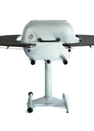 PK360 Grill  &  Smoker Silver met PVC Zijtafels
