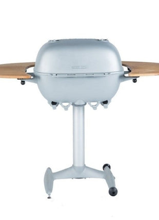PK360 Grill & Smoker Silver Met Teakhouten Zijtafels