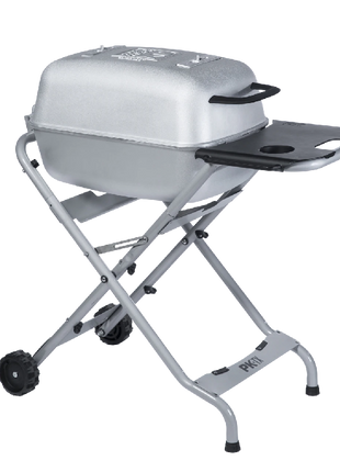PKTX Folding Stand for Original PK Grill + Smoker Classic Silver