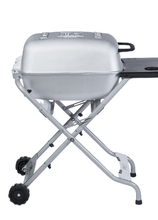 PKTX Folding Stand for Original PK Grill + Smoker Classic Silver