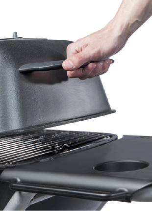 PKTX Folding Stand for Original PK Grill + Smoker Graphite